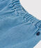 Pantaloni bebè in denim leggero biologico blu DENIM CLAIR