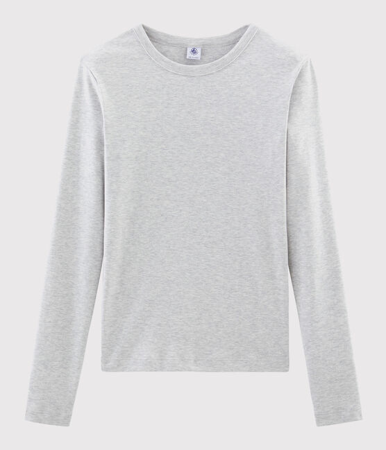 T-shirt iconica scollo rotondo Donna grigio BELUGA CHINE