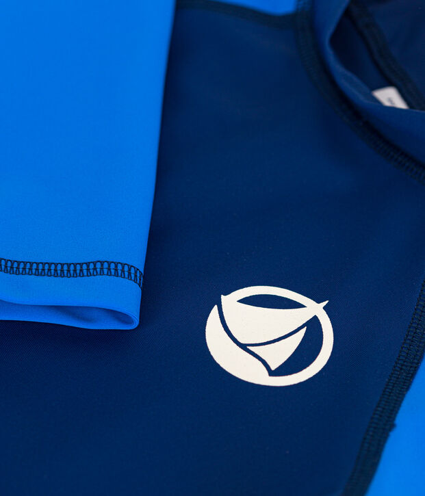 T-shirt anti-uv bambino blu