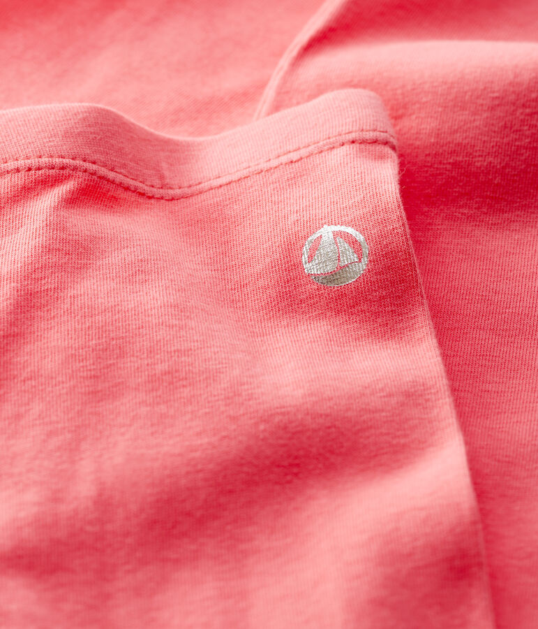 Jeggings bambina in jersey elasticizzato arancione PEACHY