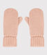 Muffole in maglia con fodera in pile bambino unisex