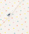 Sacco nanna neonato in cotone con stampa TOG 1 bianco MARSHMALLOW/bianco MULTICO