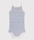Body con spalline bebè femmina