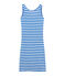 T-shirt da spiaggia blu PERSE/bianco MARSHMALLOW