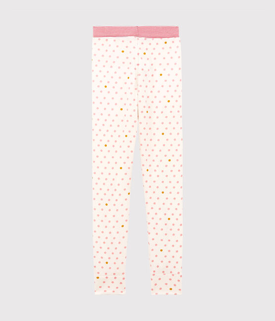 Pantalone per pigiama bambina bianco MARSHMALLOW/bianco MULTICO