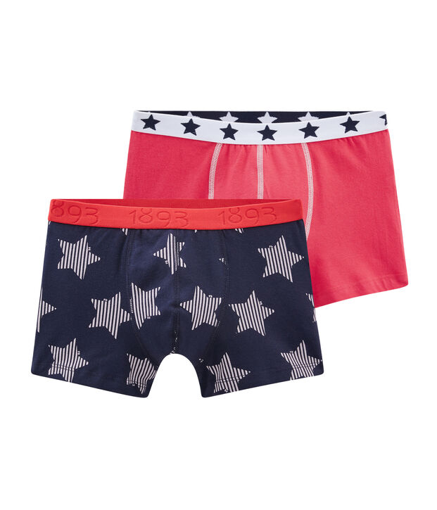 Duo boxer ragazzo multicolore