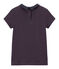T-shirt bambina con colletto blu SMOKING/rosso TERKUIT