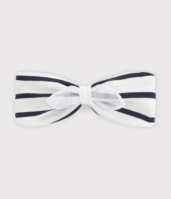 Fascia per capelli bebè bambina bianco MARSHMALLOW/bianco MULTICO