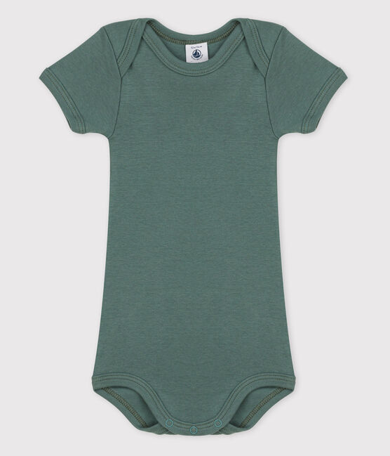 Body manica corta bebè bambina verde VALLEE