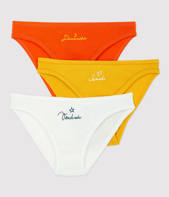 Confezione da 3 slip in cotone Donna variante 1