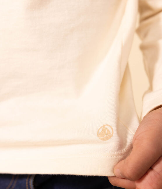 T-shirt a maniche lunghe in cotone bambino unisex  bianco AVALANCHE/ MULTICO