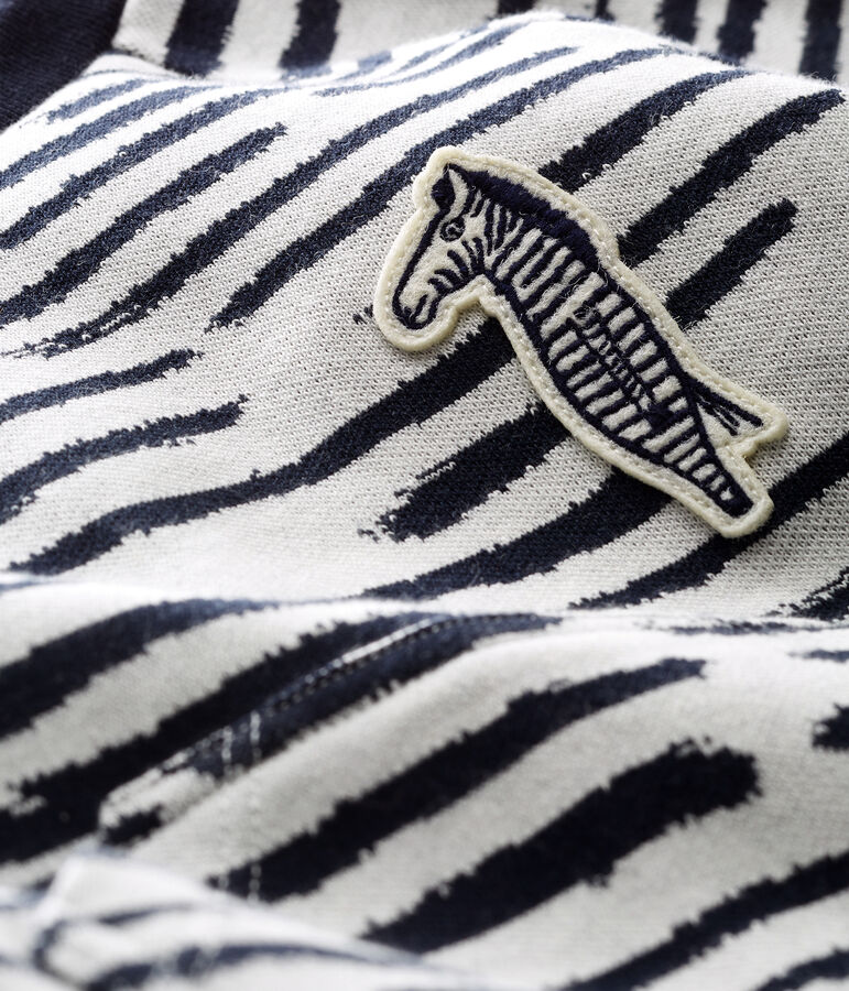 Tutina lunga da beb&egrave; maschio Jean Jullien bianco/DASH CN