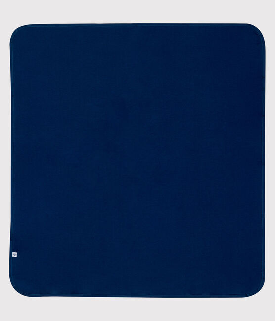 Protezione andi-onde elettromagnetiche in jersey double-face blu SMOKING/bianco ECUME