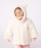 Cappotto con cappuccio imbottito in sherpa neonato ecru MILK