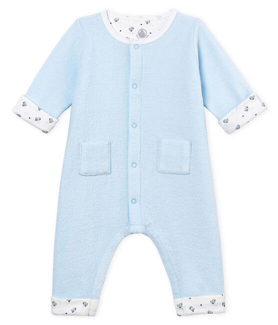 Tutina lunga da neonato blu FRAICHEUR