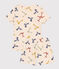 Pigiama short fantasia monopattino in cotone bambino bianco AVALANCHE/ MULTICO