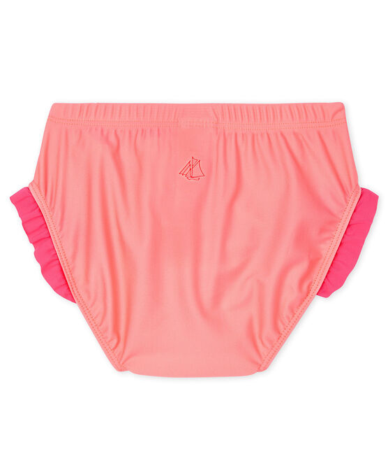 Slip mare ecoresponsabile bimba rosa FLUO ROSE