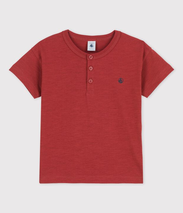 T-shirt bambina/bambino a maniche corte marrone