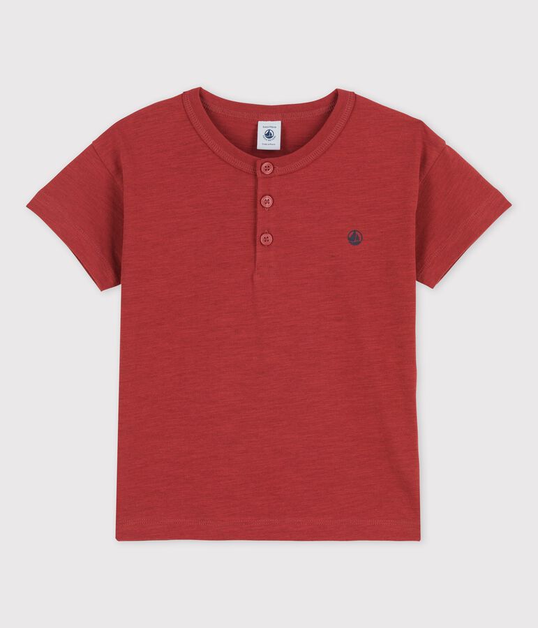 T-shirt bambina/bambino a maniche corte marrone