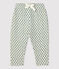 Pantalone bebè in tubique bianco AVALANCHE/ BRUT
