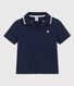 Polo manica corta in jersey bambino