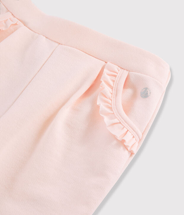 Pantalone joggers bambina rosa