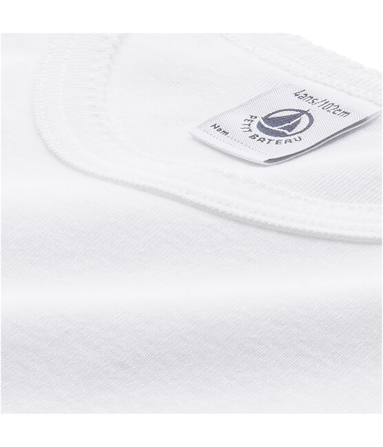 Duo t-shirt maniche lunghe ragazza bianco LOT