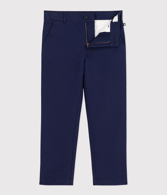 Pantaloni chino bambino blu MEDIEVAL