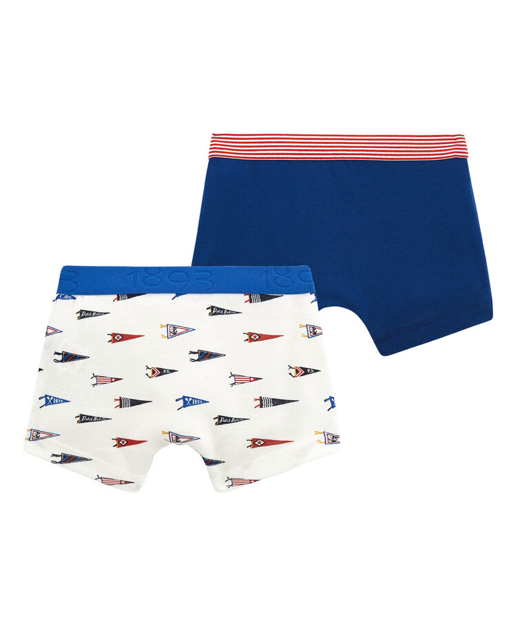 Lotto di 2 boxers per bambino multicolore