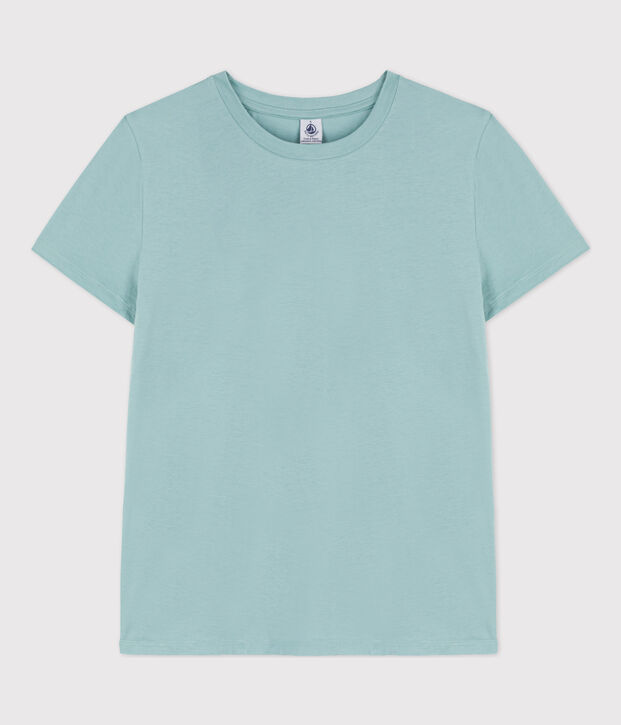 T-shirt LE DROIT girocollo in cotone Donna verde