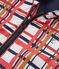 Giacca a vento caldo bambino unisex bianco MARSHMALLOW+SIGNAL/rosso MULTICO