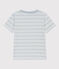 T-shirt bambino in cotone a righe GOMME/ MARSHMALLOW
