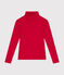 T-shirt donna L'Iconique in cotone con collo a lupetto rosso CORRIDA