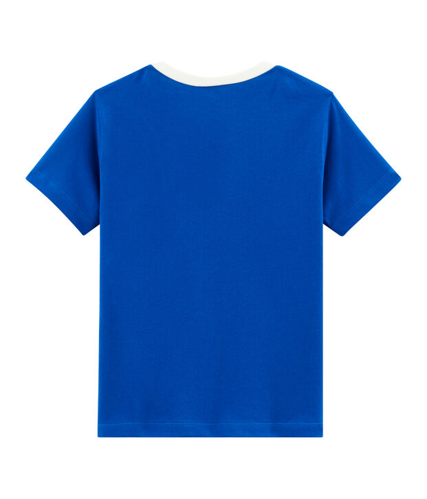T-shirt bambino blu