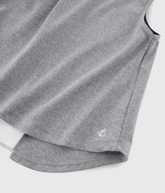 Canottiera sportiva bambina grigio SUBWAY CHINE