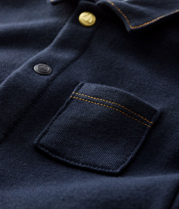 Tutina lunga beb&egrave; maschio blu