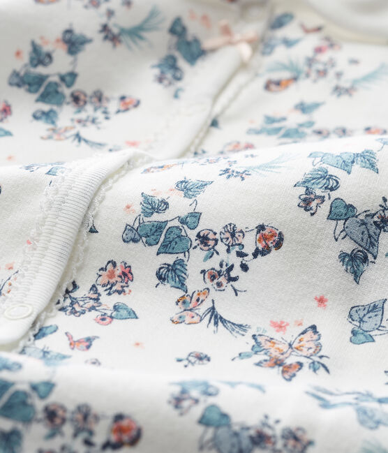 Tutina pigiama bambina bianco MARSHMALLOW/bianco MULTICO