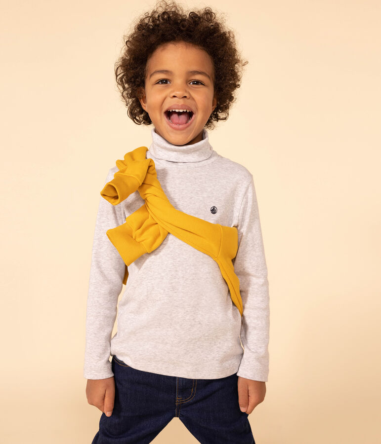 Lupetto in cotone bambino unisex grigio FUMEE CHINE