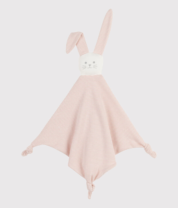DOUDOU MILLERIGHE IN COTONE rosa/bianco