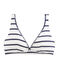 Reggiseno donna bianco MARSHMALLOW/blu SMOKING
