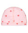 Cuffietta nascita bebè unisex fantasia rosa VIENNE/bianco MULTICO
