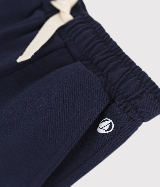 Shorts in cotone bambino blu SMOKING