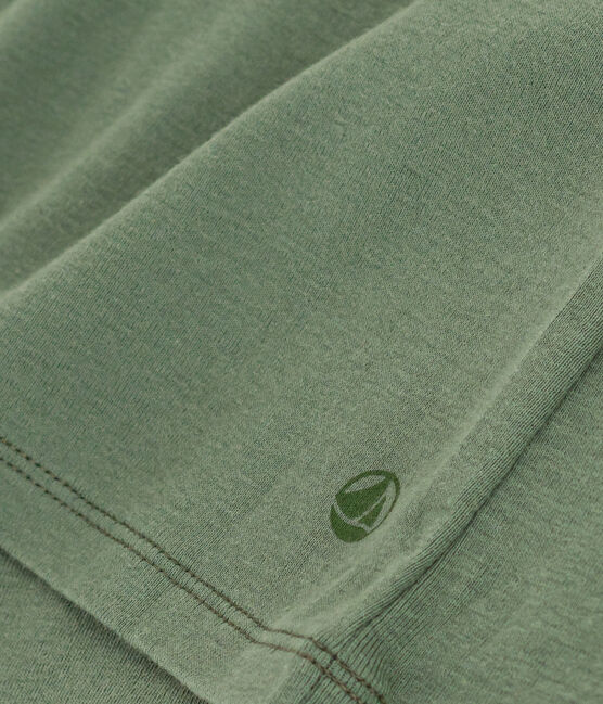 T-shirt L'ICONIQUE girocollo in cotone Donna verde CROCO