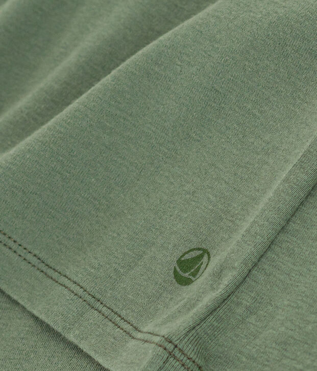 T-shirt L'ICONIQUE girocollo in cotone Donna verde