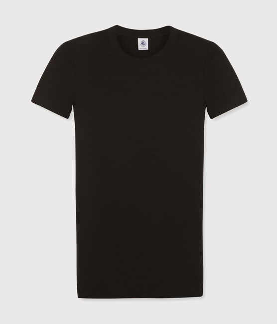 T-shirt L'ICONIQUE girocollo in cotone donna nero NOIR