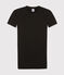 T-shirt L'ICONIQUE girocollo in cotone donna nero NOIR