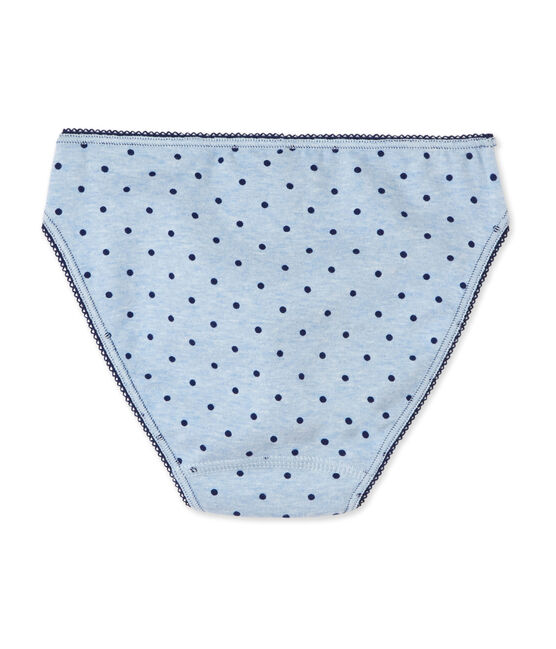 Culotte ado fille à pois blu MARIO/blu MEDIEVAL