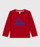 T-shirt bambino a maniche lunghe in cotone STOP