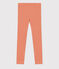 Leggings in cotone bambina  rosa SIENNA