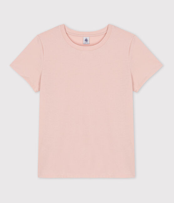 T-shirt LE CLASSIQUE girocollo in cotone Donna rosa SALINE